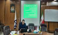 برگزاری کارگاه آموزشی اخلاق در پژوهش های در معاونت تحقیقات وفناوری دانشگاه علوم پزشکی همدان