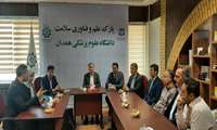 بازدید معاونت محترم تحقیقات و فناوری دانشگاه طبیب بوعلی سینا تاجیکستان از پارک علم و فناوری سلامت دنشگاه 