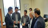 بازدید ریاست محترم دانشگاه جناب آقای دکتر مجذوبی از معاونت‌ تحقیقات وفناوری دانشگاه 