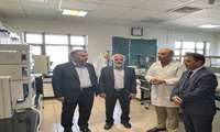بازدید معاونت تحقیقات و فناوری علوم پزشکی ابن سینای تاجیکستان از آزمایشگاه جامع تحقیقات 
