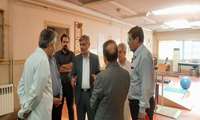 بازدیدمعاون محترم تحقیقات وفناوری دانشگاه از مرکز تحقیقاتی بیماری های عفونی وواحد توسعه تحقیقات بالینی بیمارستان فرشچیان سینا 