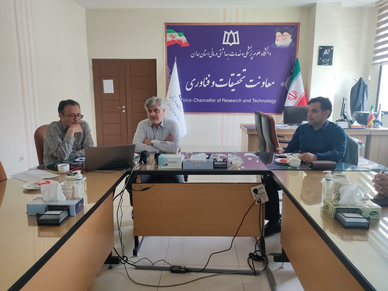 سومین جلسه هماهنگی مگا پروژه کوهورت سواد سلامت همدان