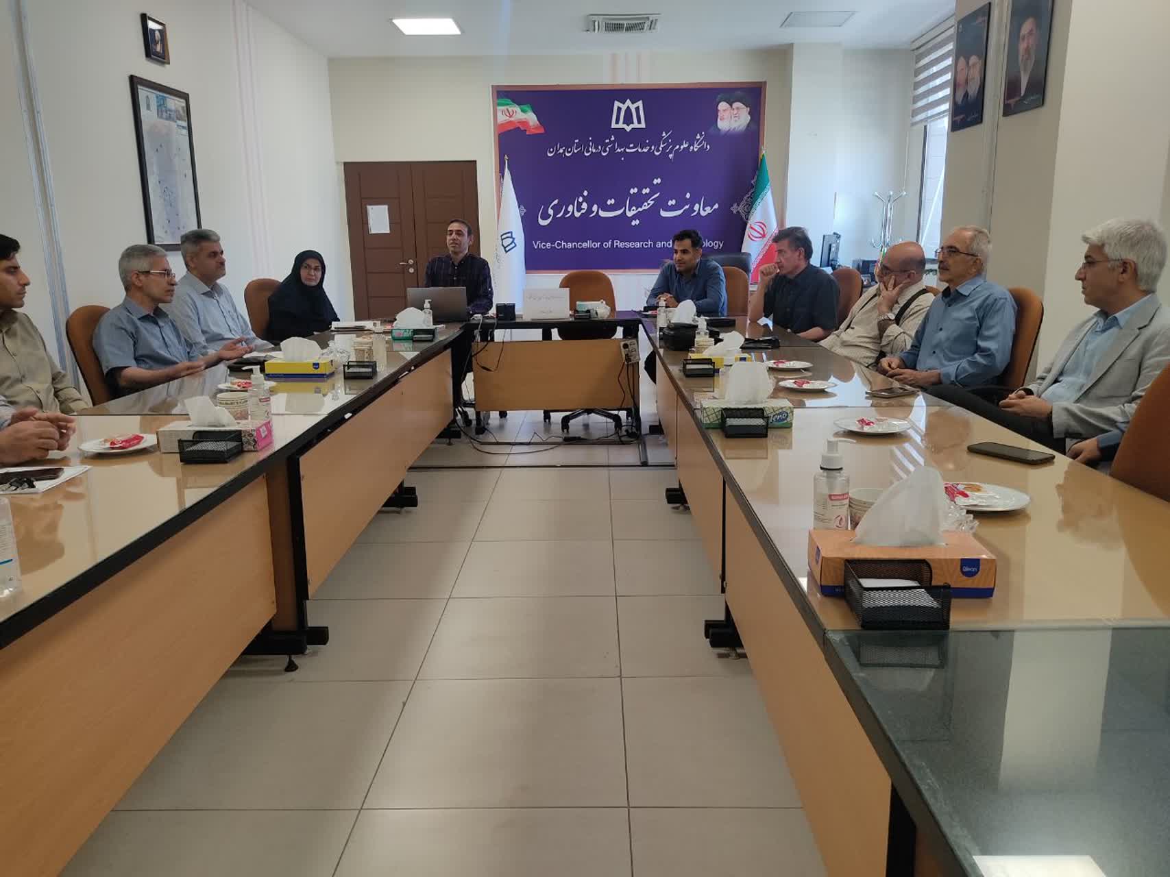 برگزاری ۱۱۹۱مین جلسه شورای پژوهش و فناوری دانشگاه علوم پزشکی همدان / تصویب آیین‌نامه‌های هفته پژوهش ۱۴۰۵